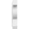 Ekena Millwork Redford Architectural Grade PVC Running Trim, 4"H x 5/8"P x 48"L RUNP04X0625X48RED - alternate 5